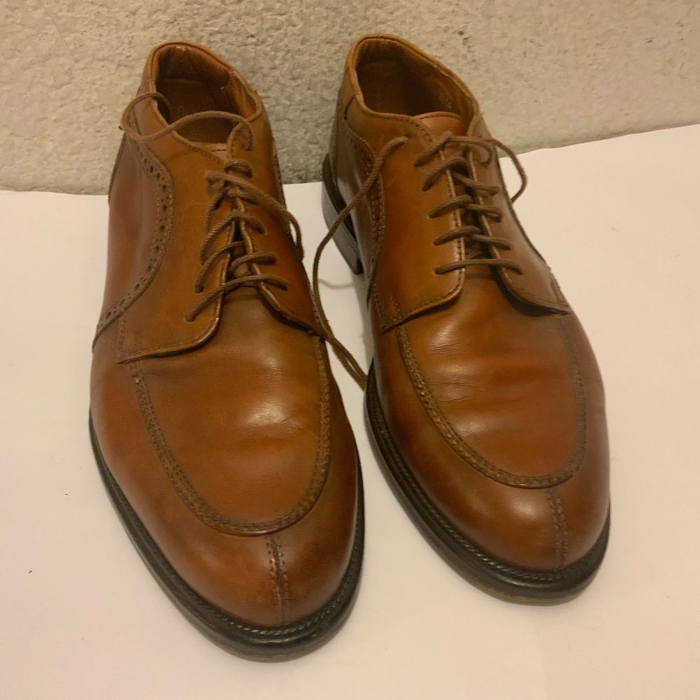 CABLE & CO. Shoes Mens Size 8.5 D Leather Made In Italy Dress Classic Comfort